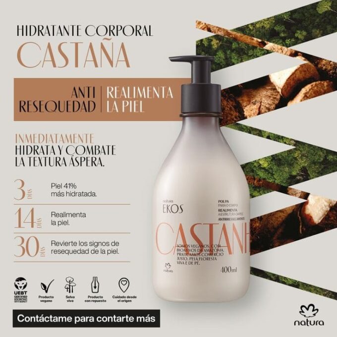 Hidratante de Castaña 400ml